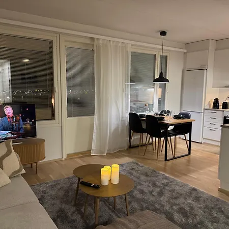 Lapland With Private Sauna, Wifi And Parking Next To The Railway Station Lejlighed